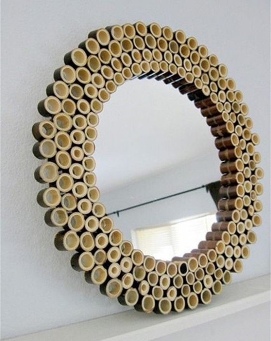 Интересные идеи декора зеркал