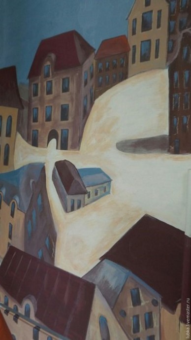 ​Как декорировать холодильник: роспись "Двойная суть"