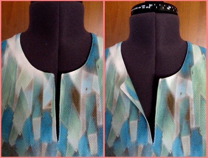 Обработка горловины