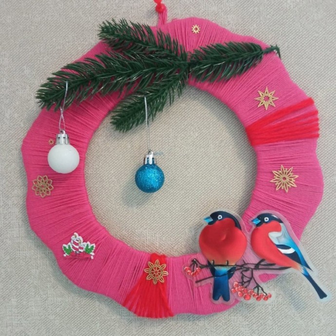 Волшебные поделки из картона и пряжи