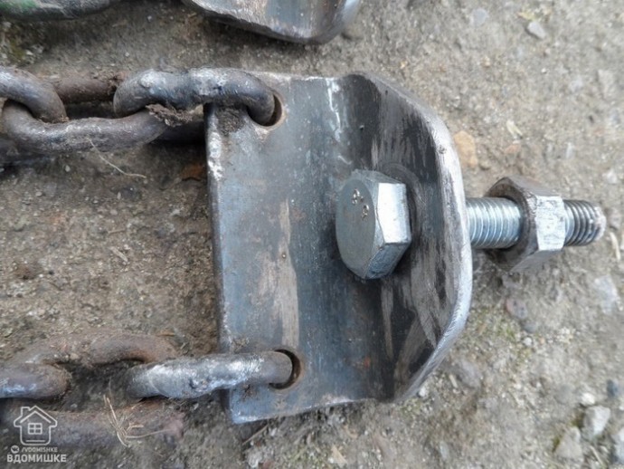 Самодельные цепи на колеса