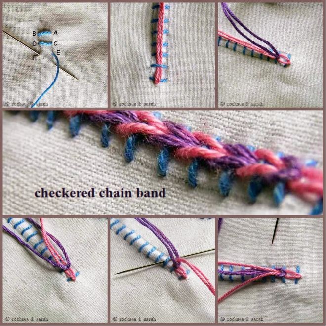 Коллекция стежков для вышивки