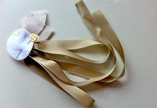 Цветы из ткани: мастер-класс