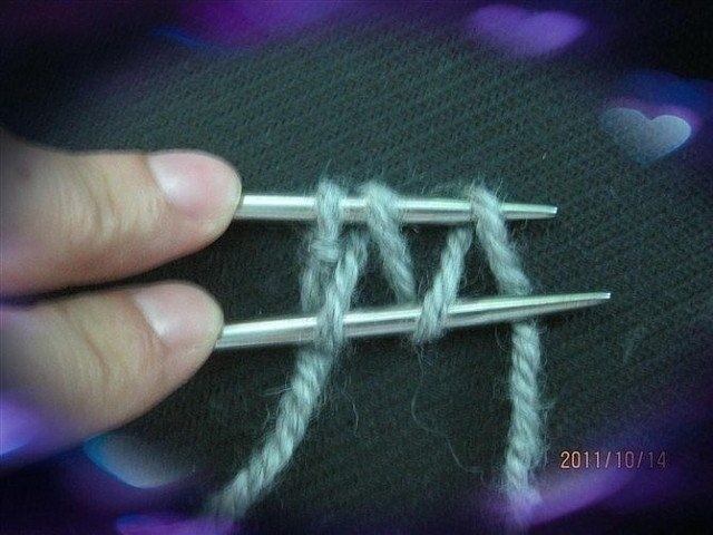 Двухсторонний (турецкий) набор петель: мастер-класс Двухсторонний (турецкий) набор петель: мастер-класс