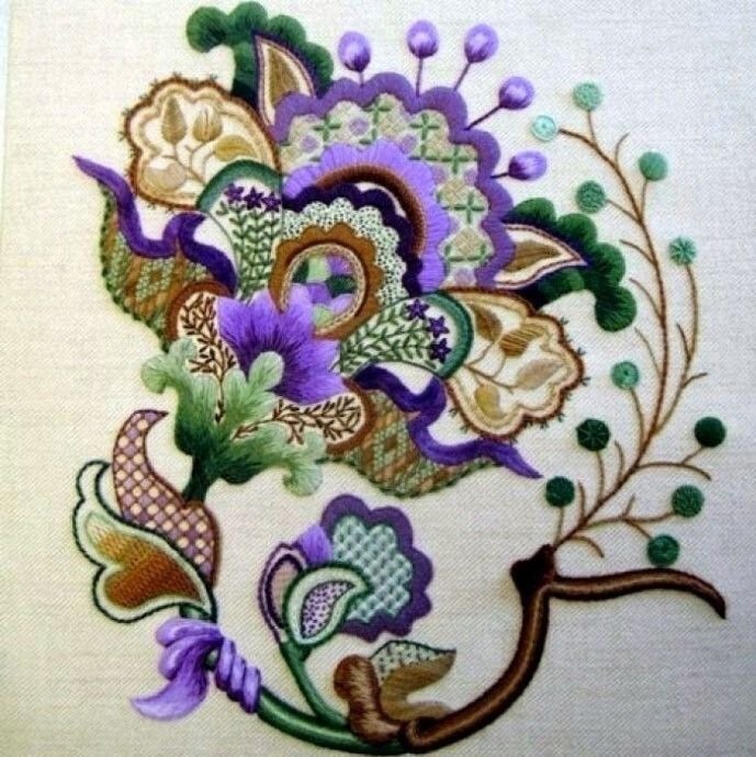 Якобинская вышивка: замечательные идеи для творчества Якобинская вышивка: замечательные идеи для творчества