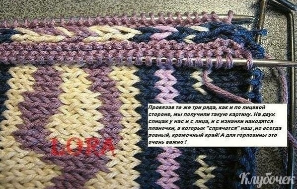 ​Ложная кеттлевка горловины: мастер-класс