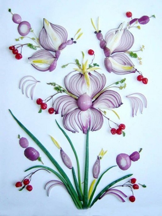 ​Идеи луковой живописи