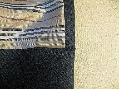 Соединение угла подборта жакета с подкладкой: мастер-класс