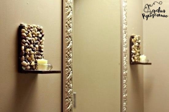 Декор камушками