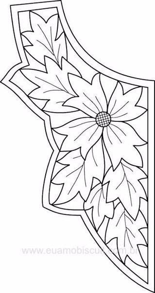 Узоры для вышивки горловины