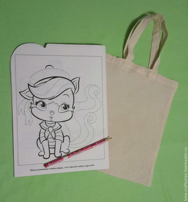 Мастер-класс: Детская пляжная эко-сумка с акриловой росписью (Автор: Анна (Luna-craftsman)) Мастер-класс: Детская пляжная эко-сумка с акриловой росписью (Автор: Анна (Luna-craftsman))