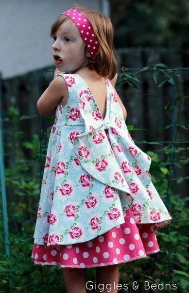 Красивейшее детское платье за 3 часа