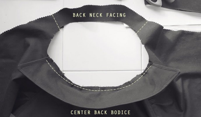 Втачной отложной воротник