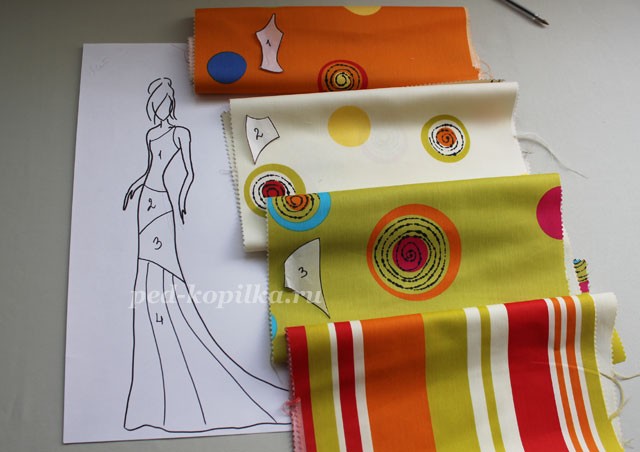 Дама в роскошном наряде