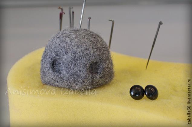 Мастер-класс по валянию енота