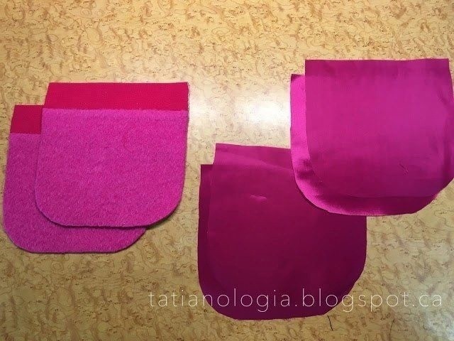 Обработка накладного кармана без отделочной строчки
