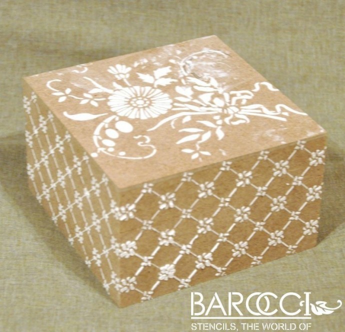 Шкатулка "Старый фарфор"