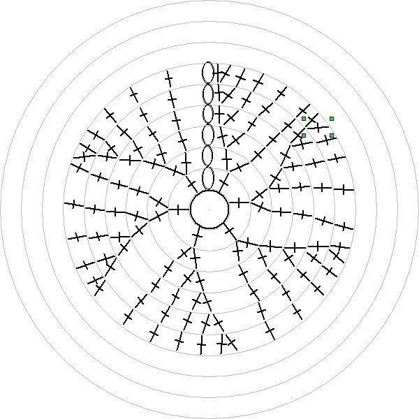 ​Вязаные красные маки