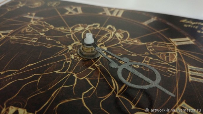 Дизайнерские часы своими руками