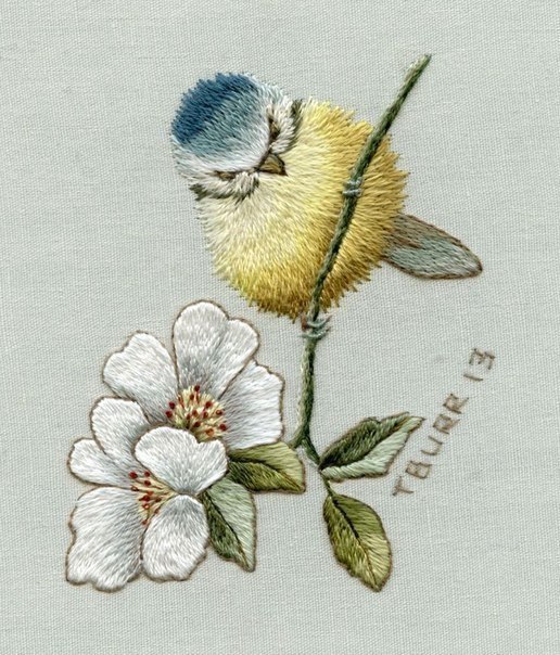 Объемная вышивка: идеи для вдохновения