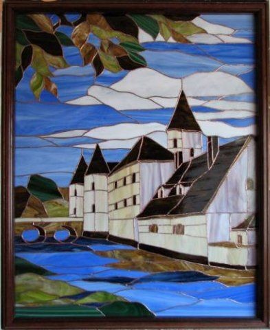 Витражи - окна в сказочные миры: идеи для творчества