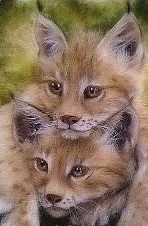 Животные в технике шерстяной акварели: невероятные идеи