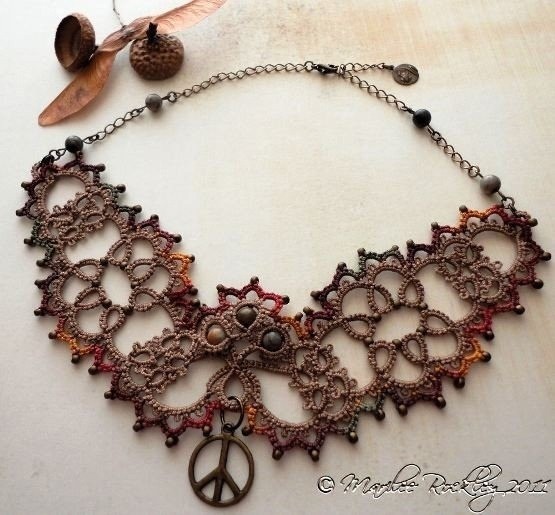 Украшения фриволите