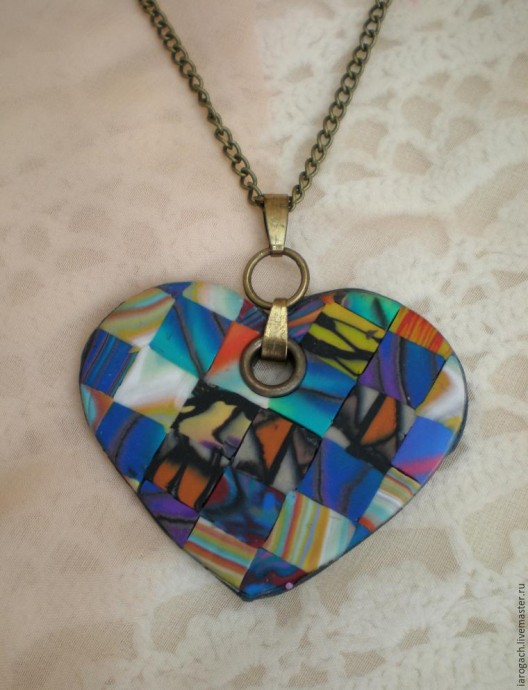 Квилт из полимерной глины