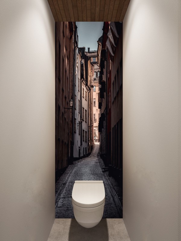 3D-эффекты в туалете: идеи дизайна