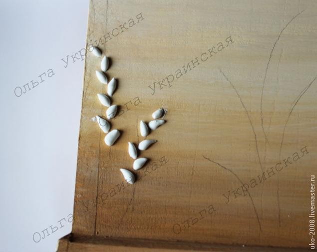 Оформление мини-комода