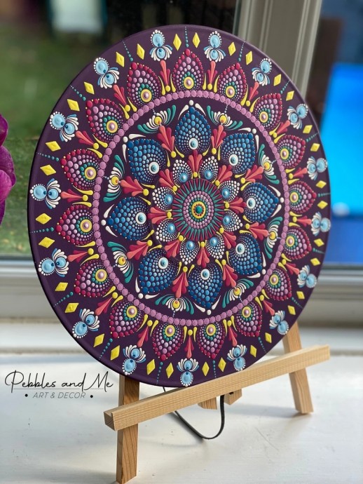 ​Прекрасные идеи точечной росписи