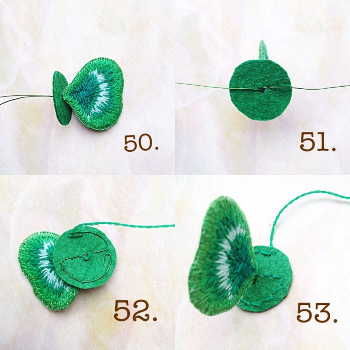 ​Брошь "Клевер"