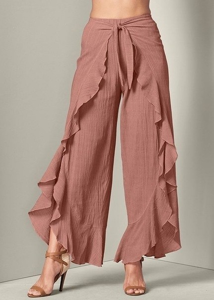 Оригинальные брюки-юбка