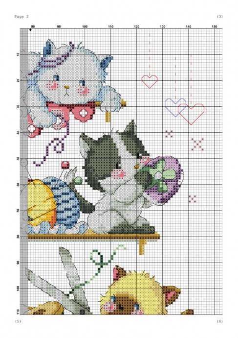 Вышиваем котов вокруг швейной машинки Вышиваем котов вокруг швейной машинки