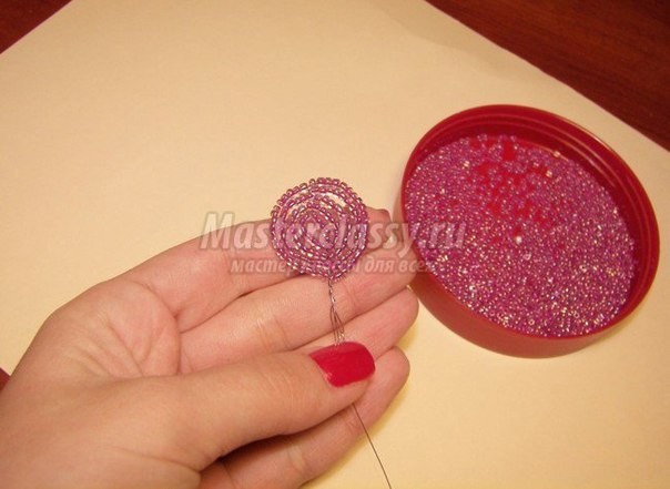 Орхидея из бисера