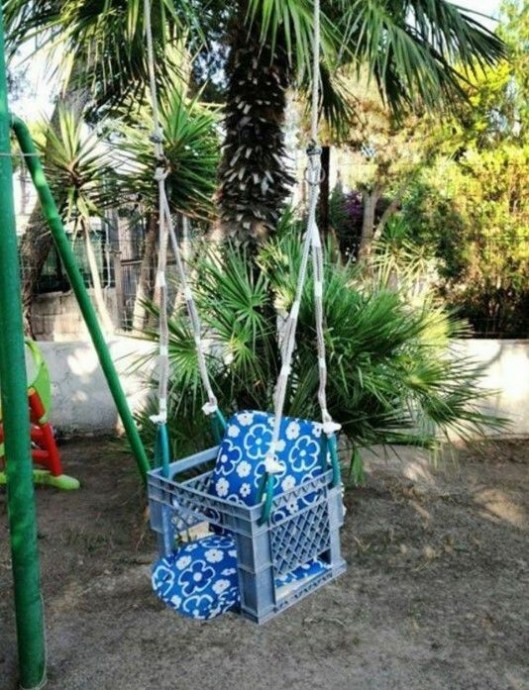 Интересные идеи для применения пластмассовых тарных ящиков