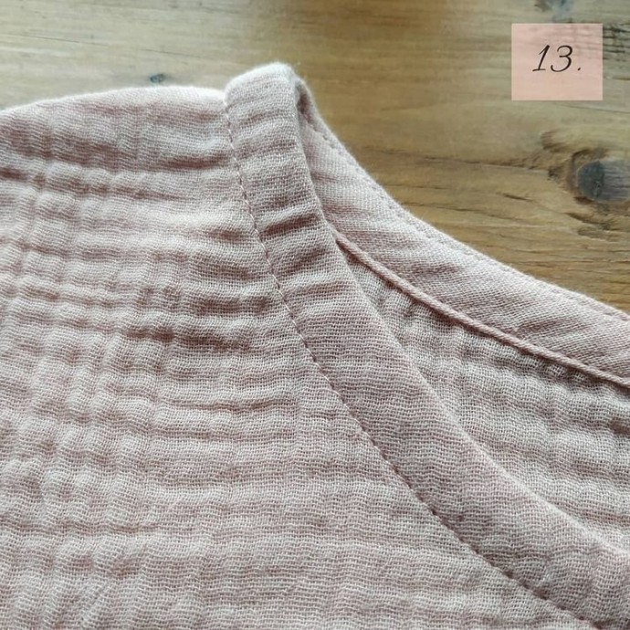 Обработка срезов косой бейкой