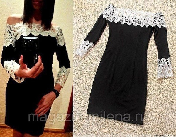 Кружево как отделка