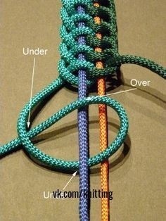 Плетём шнурки