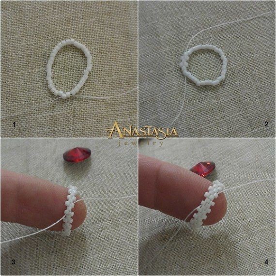 Яркие крупные серьги из бисера: мастер-класс