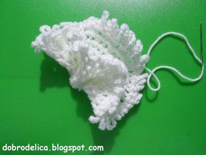 Голубь крючком