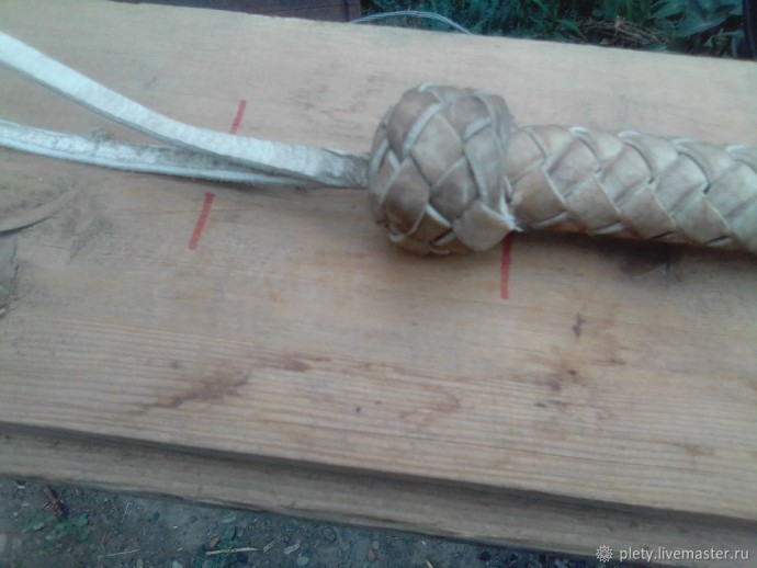 Плетение кнута-нагайки: подробный мастер-класс