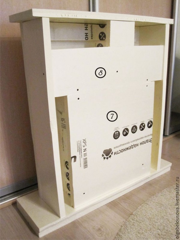 Фальш-камин с имитацией кирпичной кладки: мастер-класс Фальш-камин с имитацией кирпичной кладки: мастер-класс