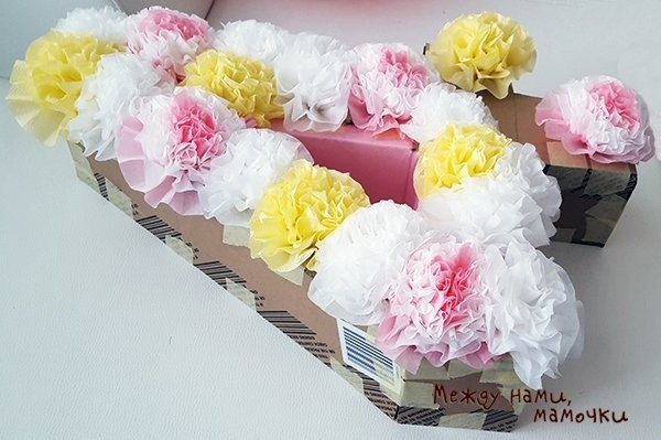 Декоративная цифра своими руками