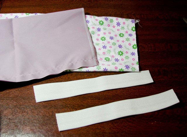 Обработка низа рукава куртки