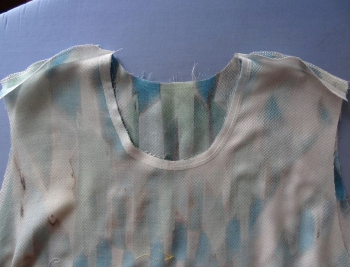 Обработка горловины