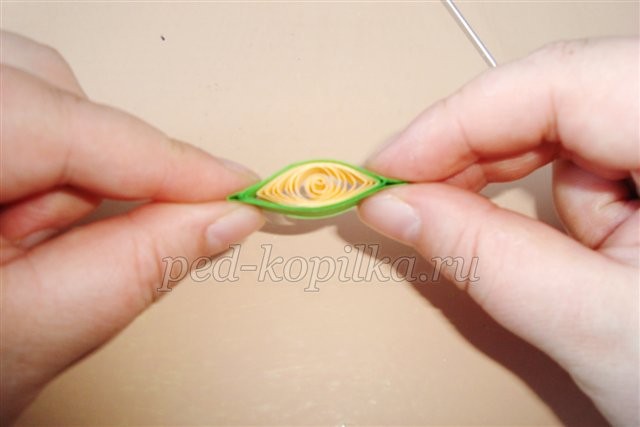 Красота природы в технике квиллинга