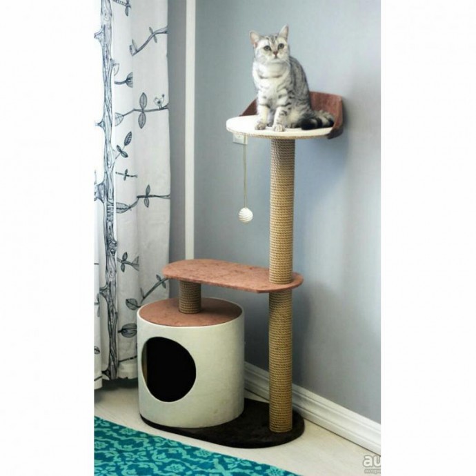 ​Лучшие идеи удобных домиков для кошек