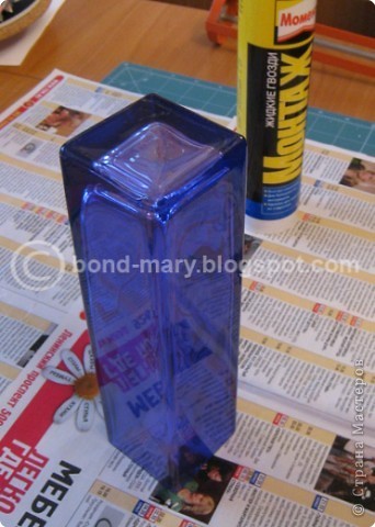 Ваза из жидких гвоздей