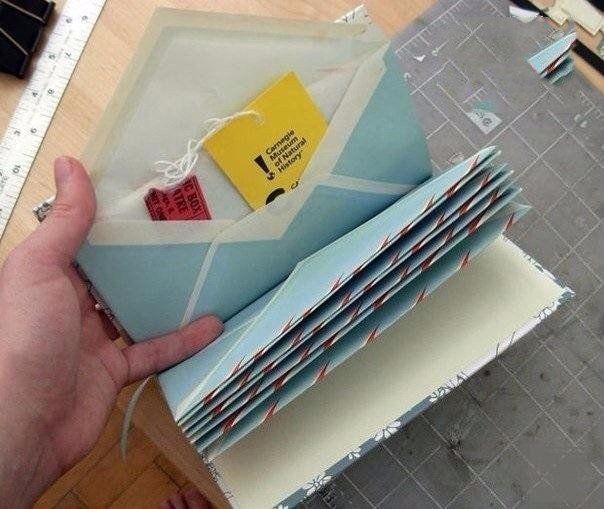 ​Альбом из конвертов для светлых воспоминаний